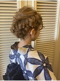 〈CIEN 赤間由佳〉浴衣×くるりんぱアレンジ