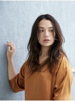 バーチ ウシワカマル(BIRCH ushiwakamaru)&nbsp;ロングヘアに緩めのパーマでアクセント☆