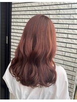 クール ヘアリズム 上田店(COOL Hair rhythm)&nbsp;オレンジブラウン