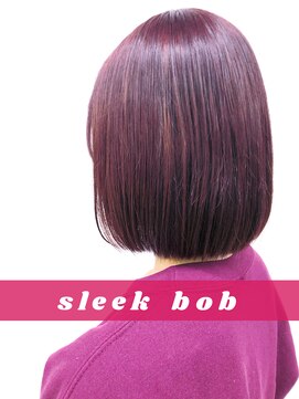 フレンズ 環状通東店(friend's) 艶感2倍増し♪ちょい攻めラズベリーボブ　2