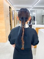 ロング　ヘアセット　ロングセット　結婚式　結婚式セット