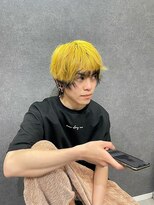 ザセカンドバイジャスミン(THE 2ND by JASMINE) イエロー×ブラックエンドカラー