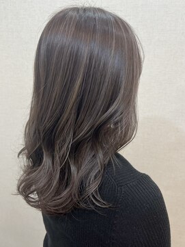 セブンルックス モカ 宇都宮鶴田店(7LOOKS mocha) ハイライト！ミルクティベージュ