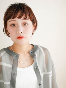 ジュール サウス 新宿南口(Joule South) ミディアムヘア/斜めバング/グレージュカラー/新宿駅