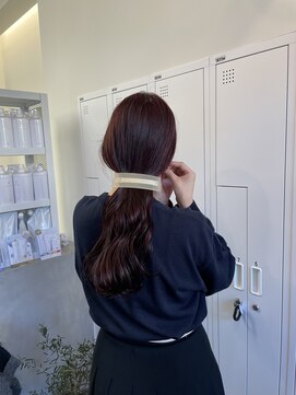 アム(amu) ワインレッド