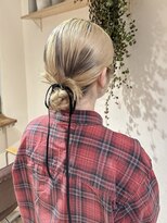 ゼスト 中野店(ZEST)&nbsp;【ZEST中野/武田智海】タイトめリボンヘアで甘辛MIX♪