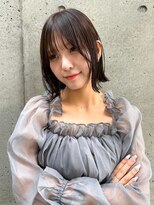 セシルヘアー 広島駅前店(Cecil hair) 切りっぱなしボブ/ショートボブ/髪質改善/小顔/顔周り