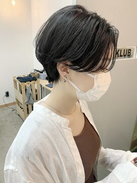 キューズ クラブ(cuz KLUB) 【cuzKLUB】ナチュラルショート×ダークアッシュ*池袋
