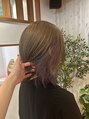 アグ ヘアー エミナ 札幌北店(Agu hair emina)&nbsp;ミルクティーベージュ×ラベンダー
