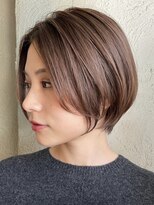 ノイ(noi) 顔周りレイヤーカットくびれヘアミルクティーベージュカラー