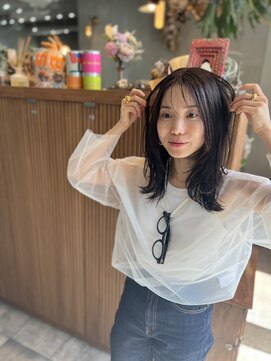 シアー(SHEER.) 髪質改善カラー×ベージュブラウン【表参道,青山,外苑前美容室】