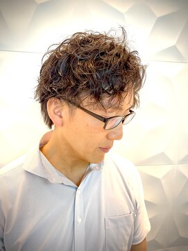 銀座マツナガ 浅草店 雰囲気パーマ/スパイラルパーマ/アップバングスタイル