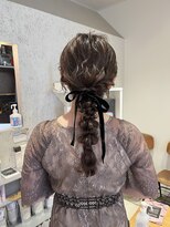 フーコー 下関店(fuhcoh) 編みおろしhair