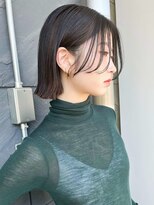 似合わせ小顔レイヤーボブウルフ_銀座/髪質改善