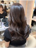 ■ 黒髪カタログボブルフネビージュ小顔に見せるヘアワンレン