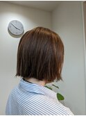 切りっぱなしボブ