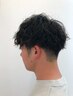 メンズカット＋パーマ　￥9900