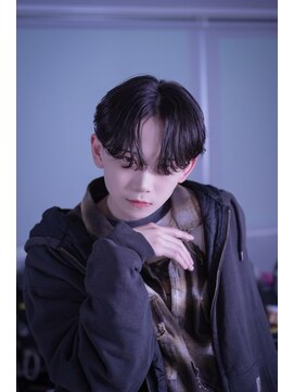 ポプルス(popls) センターパート/前下がりマッシュ/メンズ韓国ヘア/カルマヘア