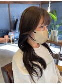 赤み消しカラー　マット×クリアアッシュ