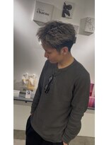 メンズサロン キング 高槻店(Men’s salon K!ng)&nbsp;波巻きツイストスパイラルパーマ/フェザーパーマ/眉毛/メンズ