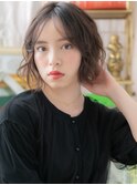 ■フレンチカジュアルゆるふわぱっつんボブ308北浦和20代30代