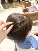 白髪ぼかしカラー