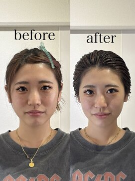 ヘアホスピタル ファニーフェイス(HAIR HOSPITAL funny face) 骨格補正ヘッドスパ・バランス小顔矯正/暗めカラー倉敷岡山