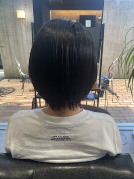 コティ(Kotii) 乾かすだけでまとまるショートボブスタイル♪