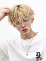 トゥルークリエイション 渋谷(True Creation SHIBUYA)&nbsp;ツーブロックマッシュツイストスパイラルパーマ無造作波巻き王道