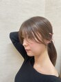 エクラート リラ 立川店(ECLART lilas.)&nbsp;矯正しても自然な毛流れ♪レイヤー、顔まわりレイヤー似合わせ☆