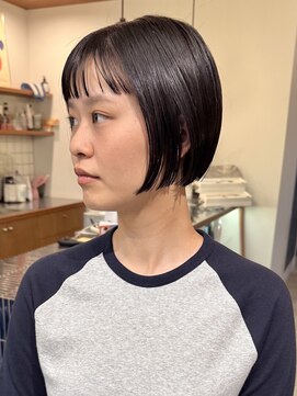 ピーキー(PEAKY.) オン眉×ミニボブ