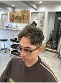 #MEN’S HAIR#サーフカール#刈り上げセンターパート#船橋