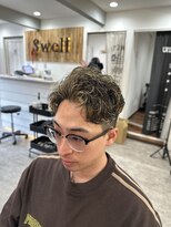 スウェル 船橋店(Swell)&nbsp;#MEN’S HAIR#サーフカール#刈り上げセンターパート#船橋