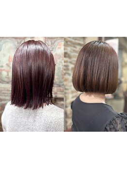 【髪質改善"ヘアポテンツァ"が好評*】うねり・パサつき・エイジング悩みも柔らかな動きを残しつつ髪質改善*