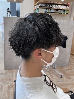 《メンズサロン》学生さんやビジネスマンにも大人気◎史上最高に"カッコイイ"パーマスタイルへ★[尼崎]