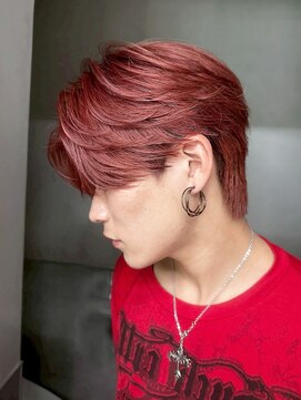 アルバム 池袋(ALBUM) 刈り上げセンターパートリバースセンターパート _ba574901