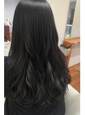 コテ巻き風デジタルパーマ 