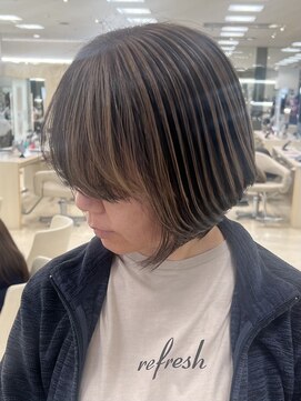 シャルムバイケンジ(Charm.by KENJE) 白髪ぼかし/脱白髪染め/レイヤー/ハイライト/レイヤーカット