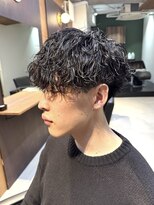 アトラクト バイ ラック 津田沼(Attract by LUCK) シャドウパーマ/津田沼/メンズパーマ/メンズ/メンズカット