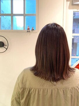 ニノット 武蔵小杉(○nino.) イメチェン/ピンクベージュ/アンブレラカラー/前髪/武蔵小杉