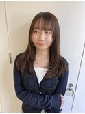内巻きが可愛いローレイヤー
