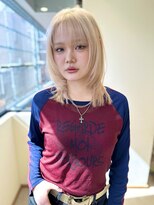 エミィ(emme)&nbsp;レイヤーカット　× 毛先ぱっん