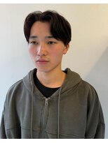ヘアーオーパス メンズセンターパート