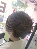 結婚式、二次会までイケるアップ(着物→ワンピース）