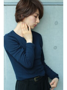 ヘアサロンエム 渋谷店(HAIR SALON M) 【大人カッコイイ】うざバングショート