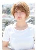 ◇ダブルバング◇外国人風ミルクティーベージュ