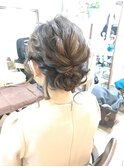 大人気シニヨンアレンジ【ヘアアレンジ　立川/立川南/エクステ】