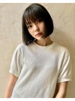 ベル 銀座並木通り店(Belle) 美容専門誌の選ぶショートヘアNo1 ★あごラインのミニボブ Belle