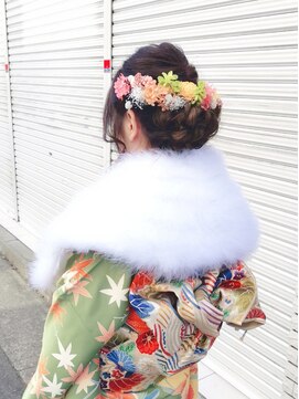 ダリ 本店(DAHLI) 成人式 ヘアセット