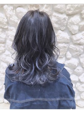 モアナ バイ ヘッドライト 沖縄豊見城店(Moana by HEADLIGHT) Moana豊見城#グラデーションカラー#ネイビーブルー